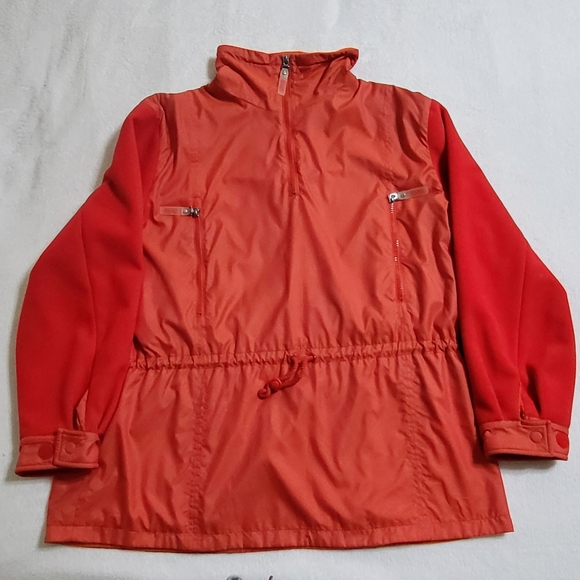 Vintage Escada Sport Windbreaker Jacket Fleece Lining - Picture 3 of 8